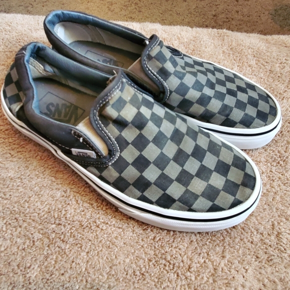 mens checkered shoes